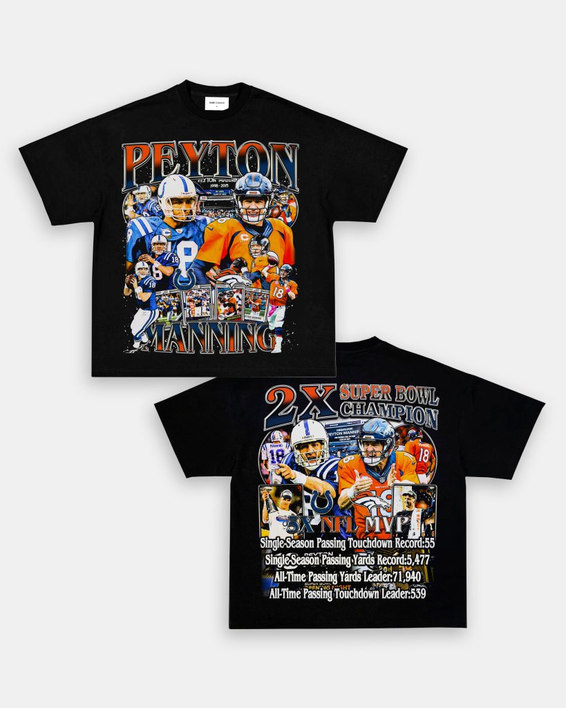 PEYTON MANNING 2 TEE - [DS] - VIP - GAME CHANGERS TEE