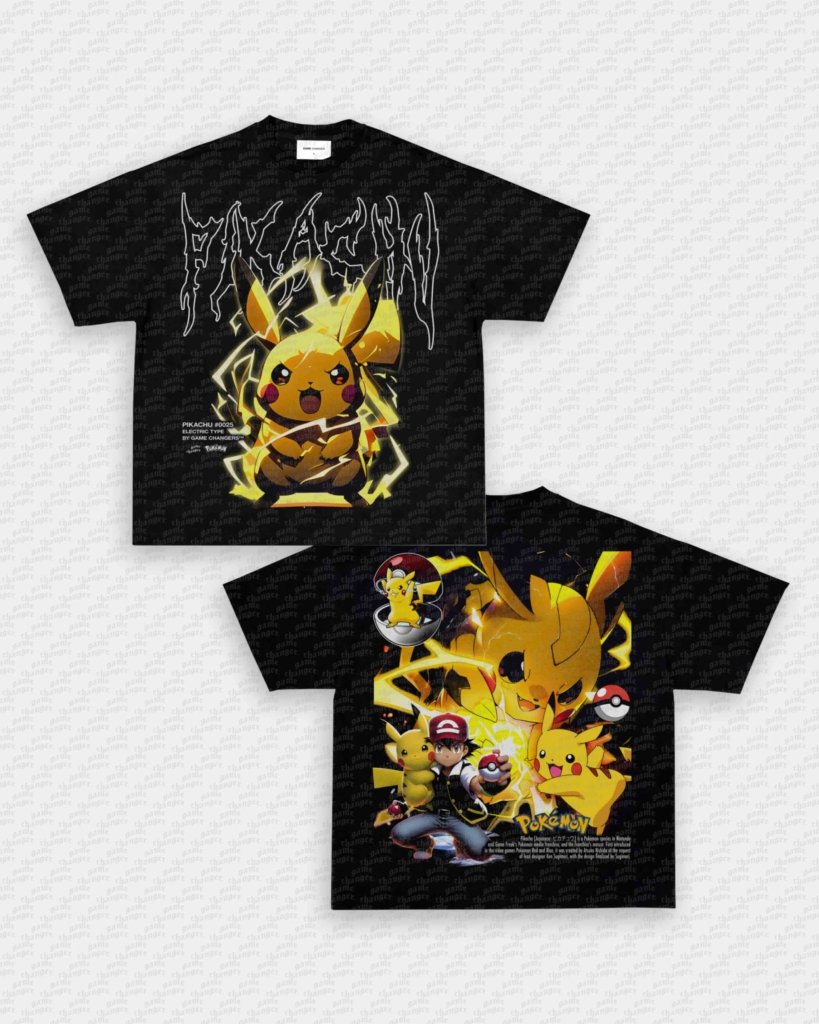 PIKACHU TEE - [DS] - VIP - GAME CHANGERS - GAME CHANGERS GRAPHIC TEE