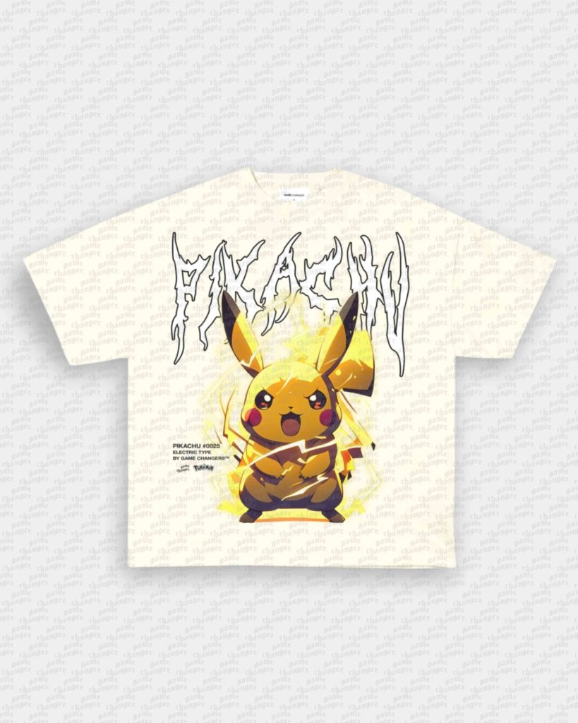 PIKACHU V2 TEE - VIP - GAME CHANGERS - GAME CHANGERS GRAPHIC TEE