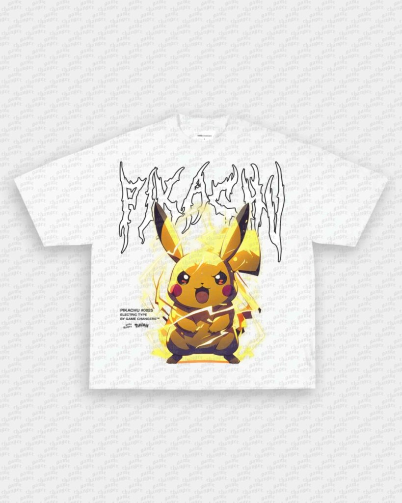 PIKACHU V2 TEE - VIP - GAME CHANGERS - GAME CHANGERS GRAPHIC TEE