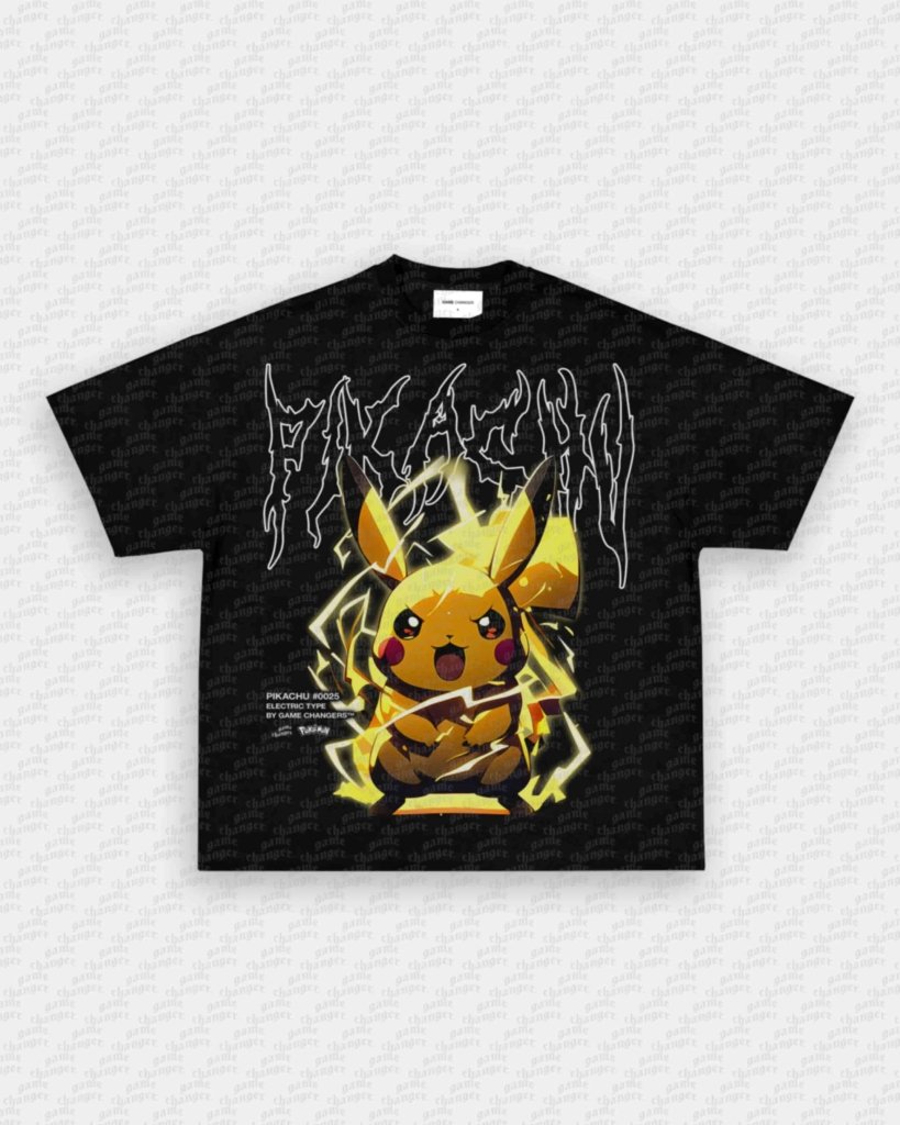PIKACHU V2 TEE - VIP - GAME CHANGERS - GAME CHANGERS GRAPHIC TEE