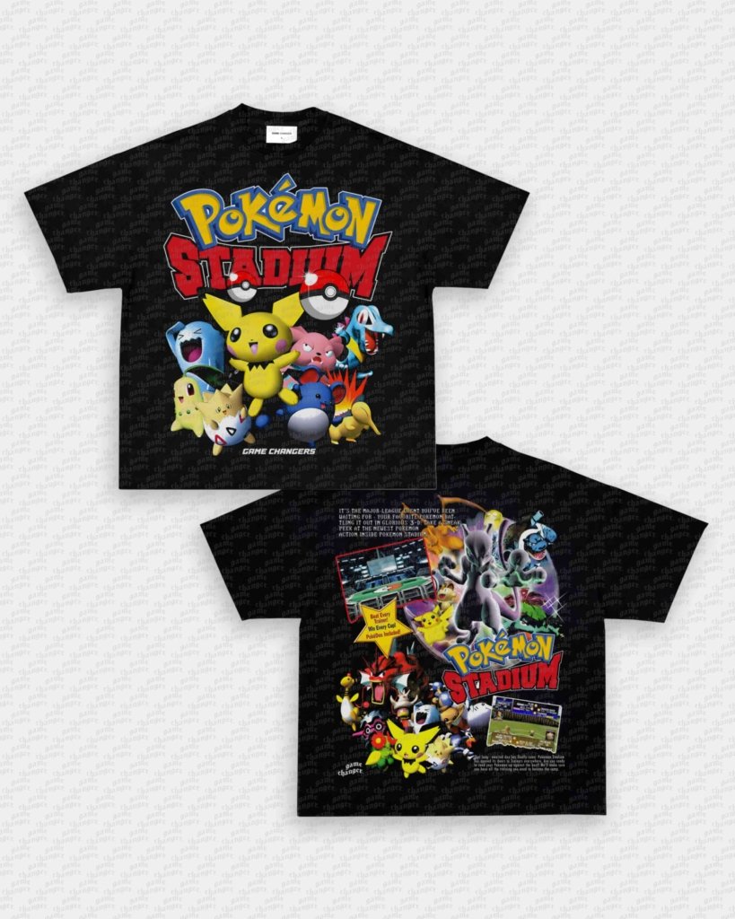 POKEMON STADIUM TEE - [DS] - VIP - GAME CHANGERS - GAME CHANGERS GRAPHIC TEE