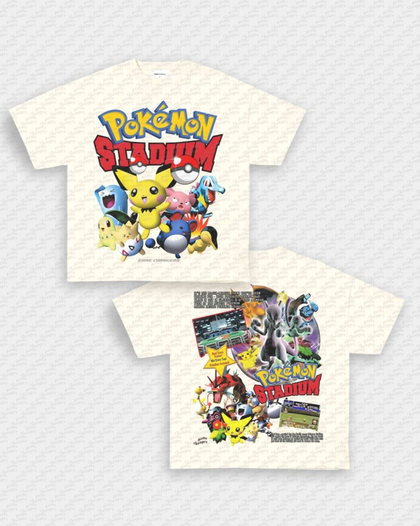 POKEMON STADIUM TEE - [DS] - VIP - GAME CHANGERS - GAME CHANGERS GRAPHIC TEE