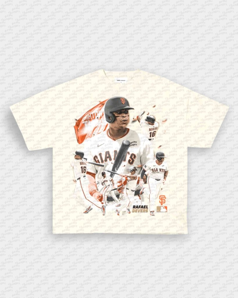 RAFAEL DEVERS - SF TEE - VIP - GAME CHANGERS - GAME CHANGERS GRAPHIC TEE