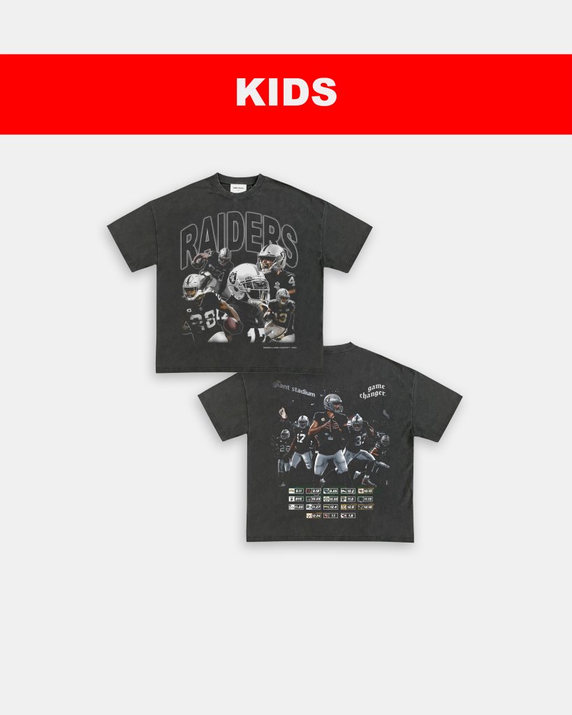 RAIDERS - KIDS TEE - [DS] - VIP - GAME CHANGERS TEE