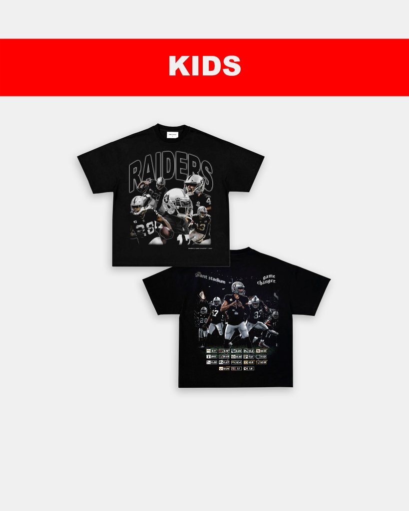 RAIDERS - KIDS TEE - [DS] - VIP - GAME CHANGERS TEE