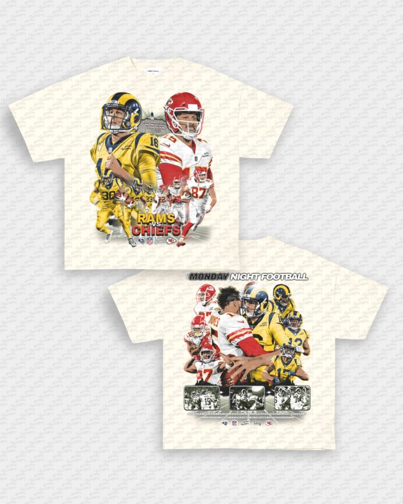 RAMS VS CHIEFS TEE - [DS] - VIP - GAME CHANGERS - GAME CHANGERS GRAPHIC TEE