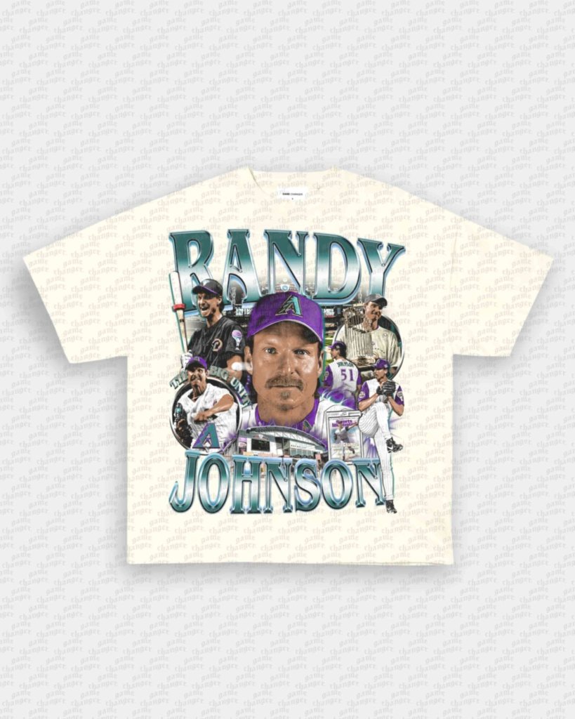 RANDY JOHNSON TEE - VIP - GAME CHANGERS - GAME CHANGERS GRAPHIC TEE