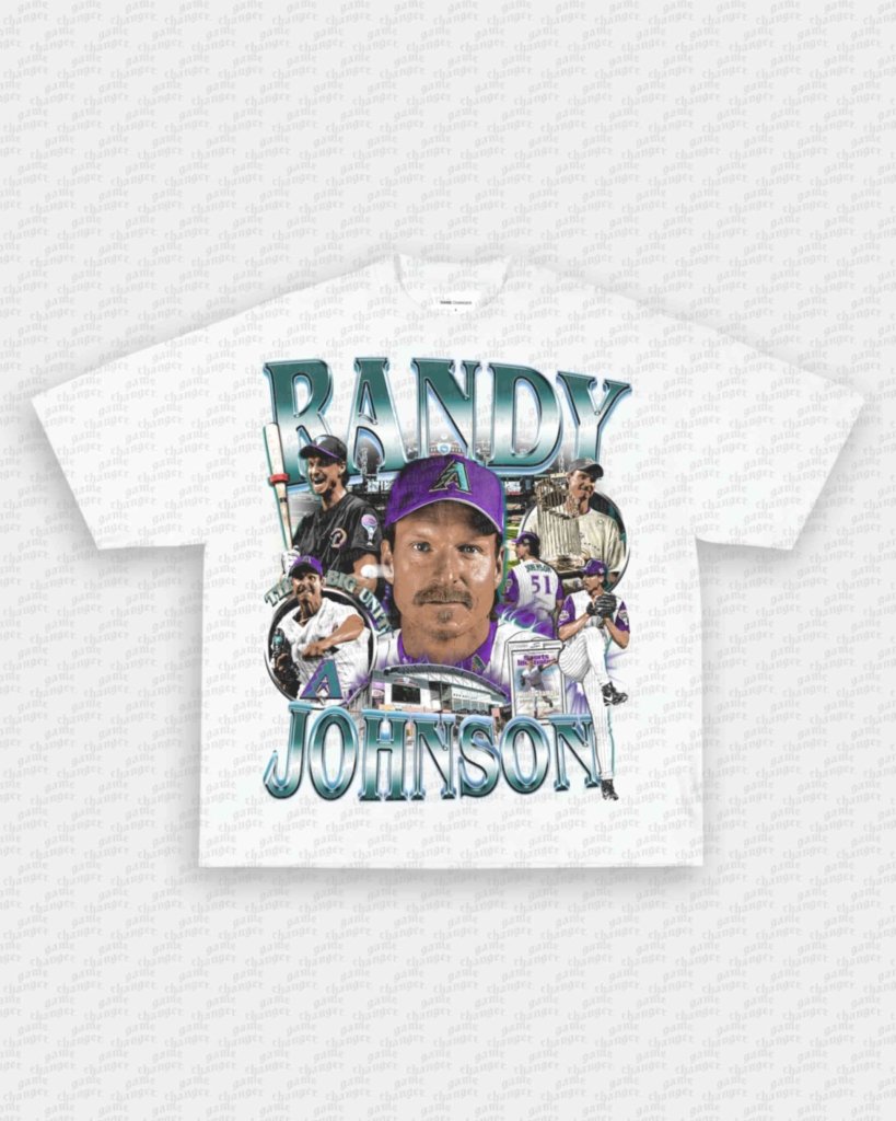 RANDY JOHNSON TEE - VIP - GAME CHANGERS - GAME CHANGERS GRAPHIC TEE