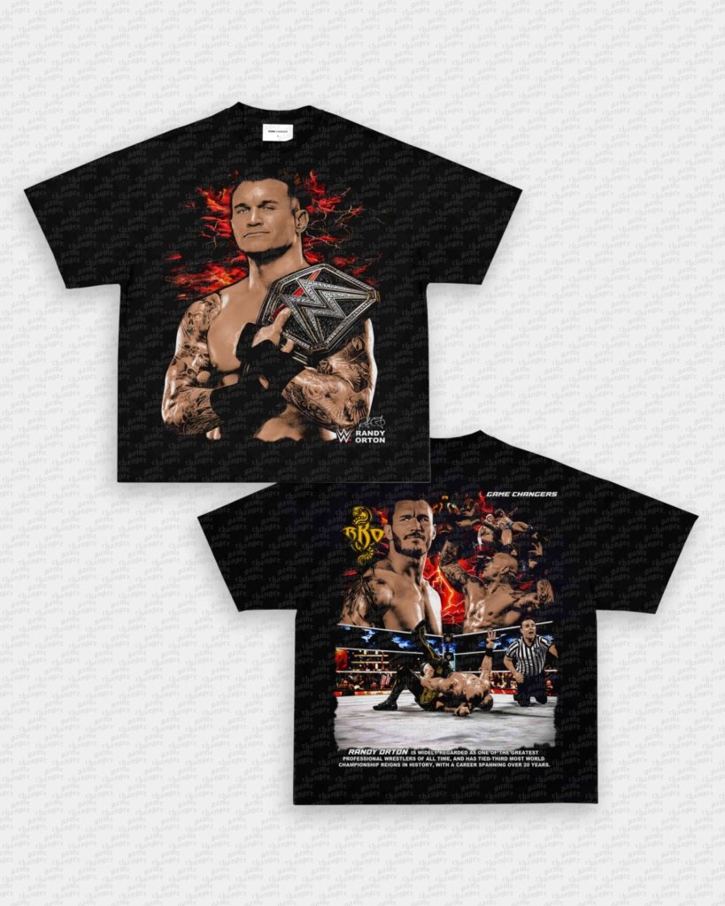 RANDY ORTON V3 TEE - [DS] - VIP - GAME CHANGERS - GAME CHANGERS GRAPHIC TEE