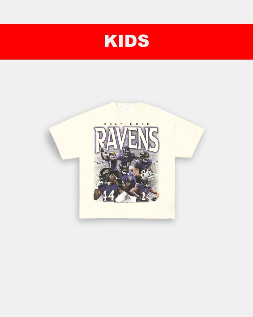 RAVENS - KIDS TEE - VIP - GAME CHANGERS TEE