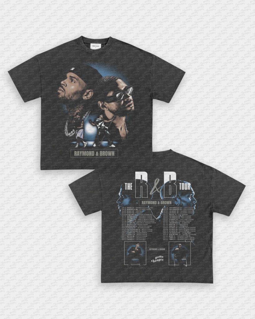 R&B TOUR TEE - [DS] - VIP - GAME CHANGERS - GAME CHANGERS GRAPHIC TEE