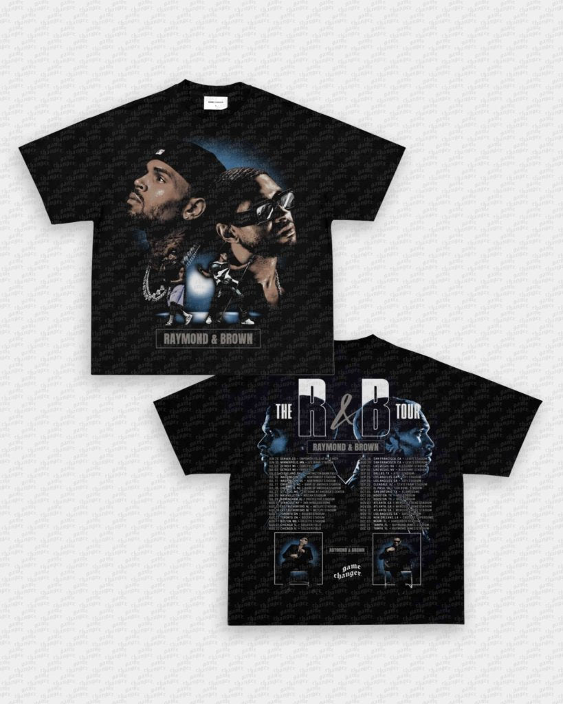 R&B TOUR TEE - [DS] - VIP - GAME CHANGERS - GAME CHANGERS GRAPHIC TEE