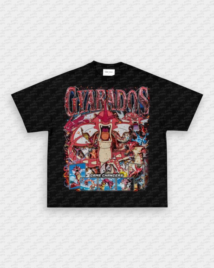 RED GYARADOS V3 TEE - VIP - GAME CHANGERS - GAME CHANGERS GRAPHIC TEE