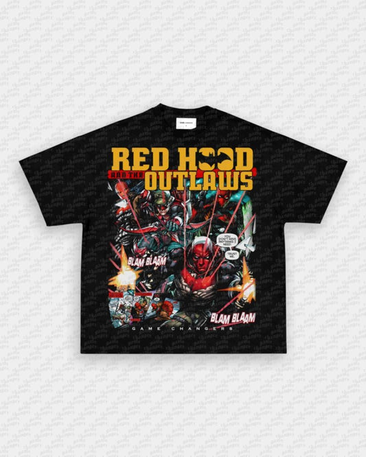 RED HOOD V2 TEE - VIP - GAME CHANGERS GRAPHIC TEE