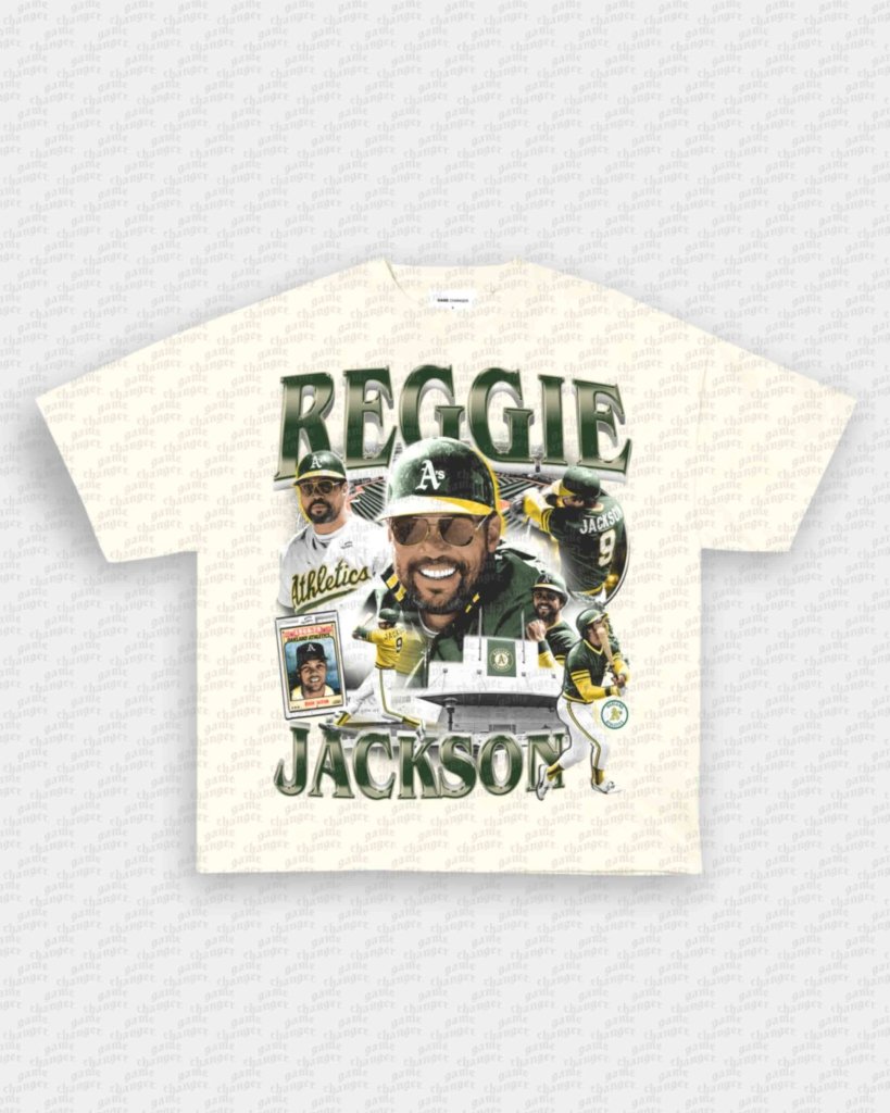REGGIE JACKSON TEE - VIP - GAME CHANGERS - GAME CHANGERS GRAPHIC TEE