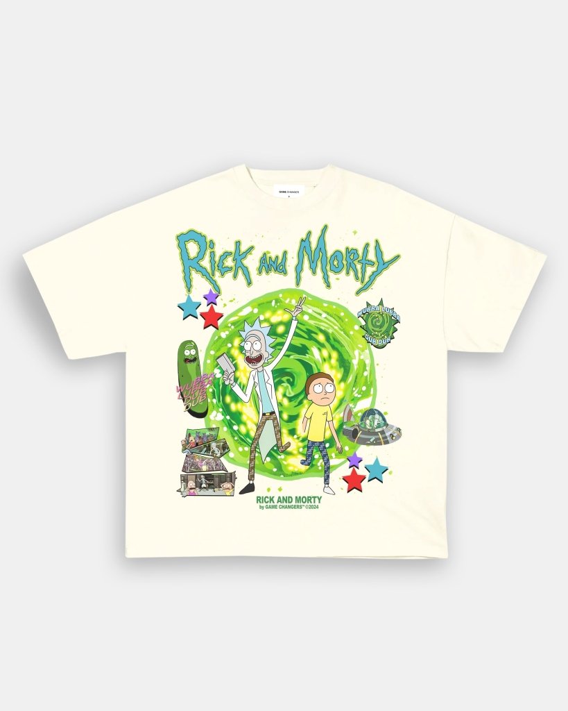 RICK AND MORTY TEE - VIP - GAME CHANGERS TEE