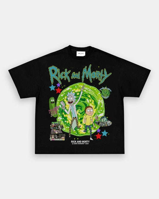 RICK AND MORTY TEE - VIP - GAME CHANGERS TEE