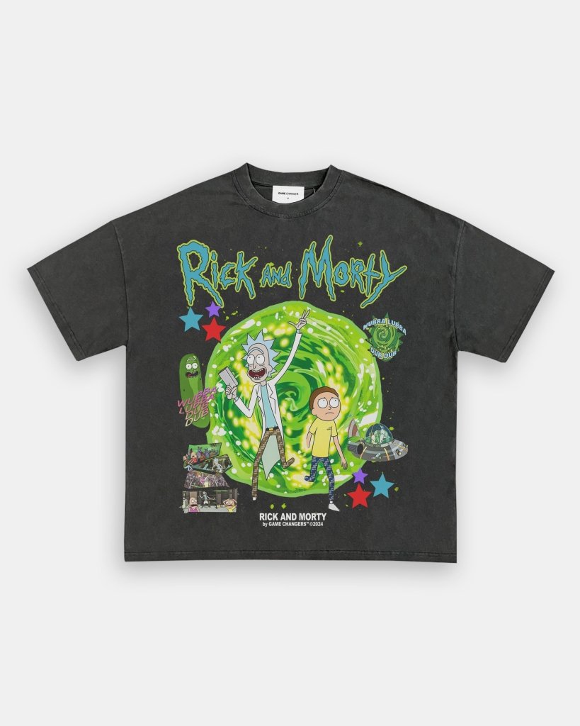 RICK AND MORTY TEE - VIP - GAME CHANGERS TEE