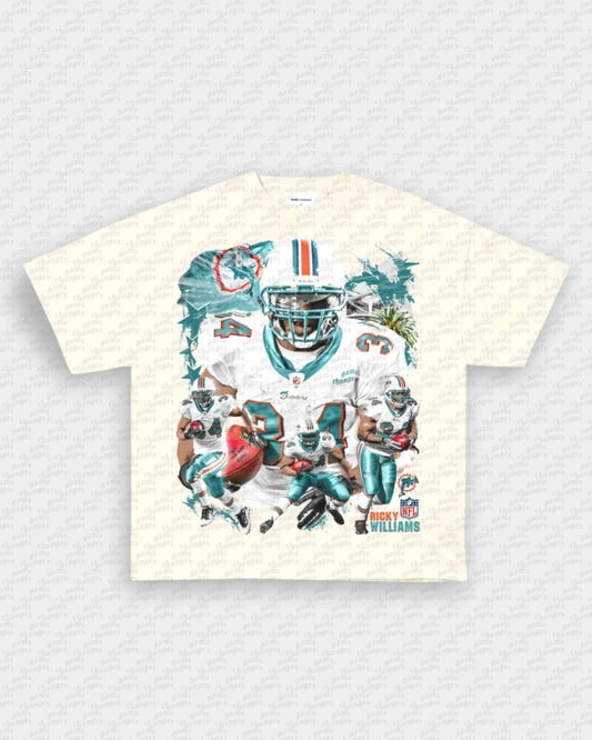 RICKY WILLIAMS - DOLPHINS TEE - VIP - GAME CHANGERS GRAPHIC TEE