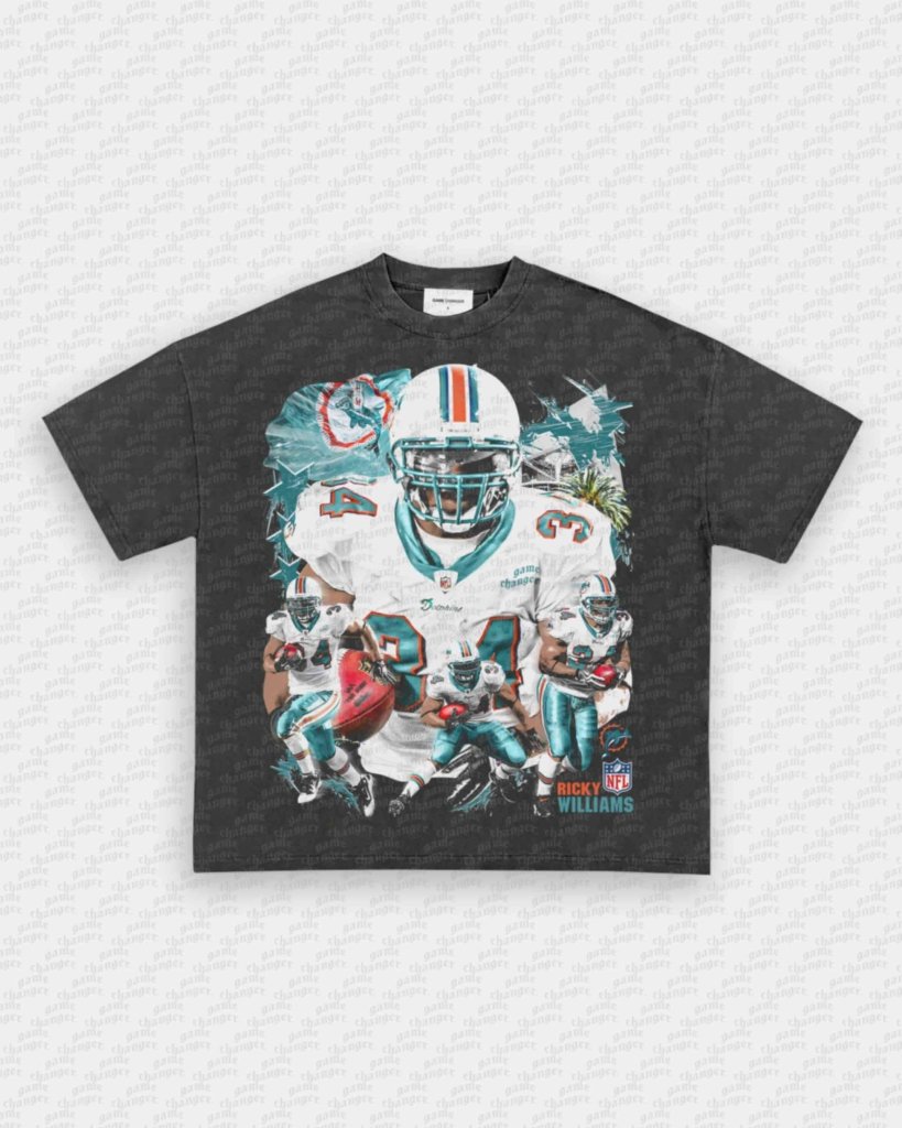 RICKY WILLIAMS - DOLPHINS TEE - VIP - GAME CHANGERS GRAPHIC TEE