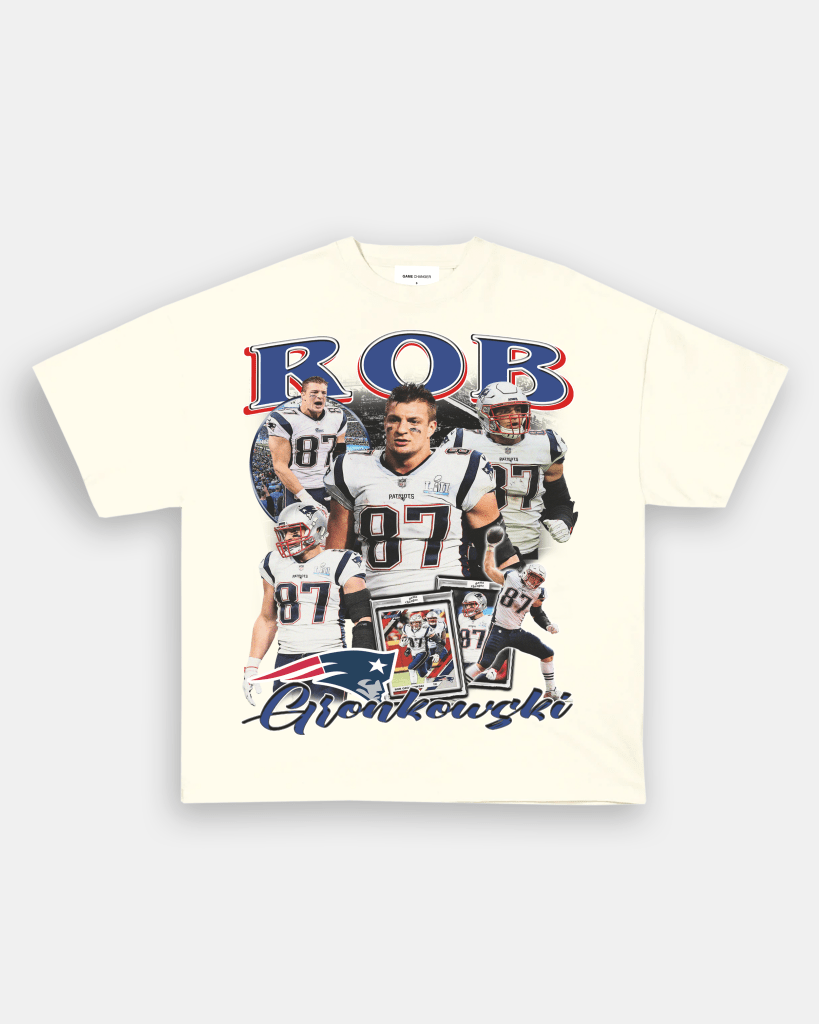ROB GRONKOWSKI TEE - VIP - GAME CHANGERS - GAME CHANGERS GRAPHIC TEE