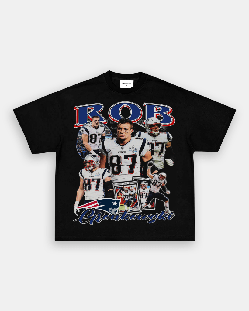 ROB GRONKOWSKI TEE - VIP - GAME CHANGERS - GAME CHANGERS GRAPHIC TEE