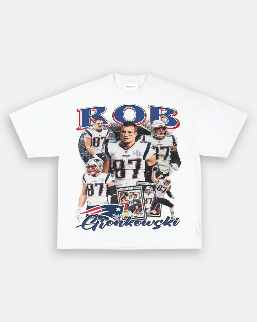 ROB GRONKOWSKI TEE - VIP - GAME CHANGERS - GAME CHANGERS GRAPHIC TEE