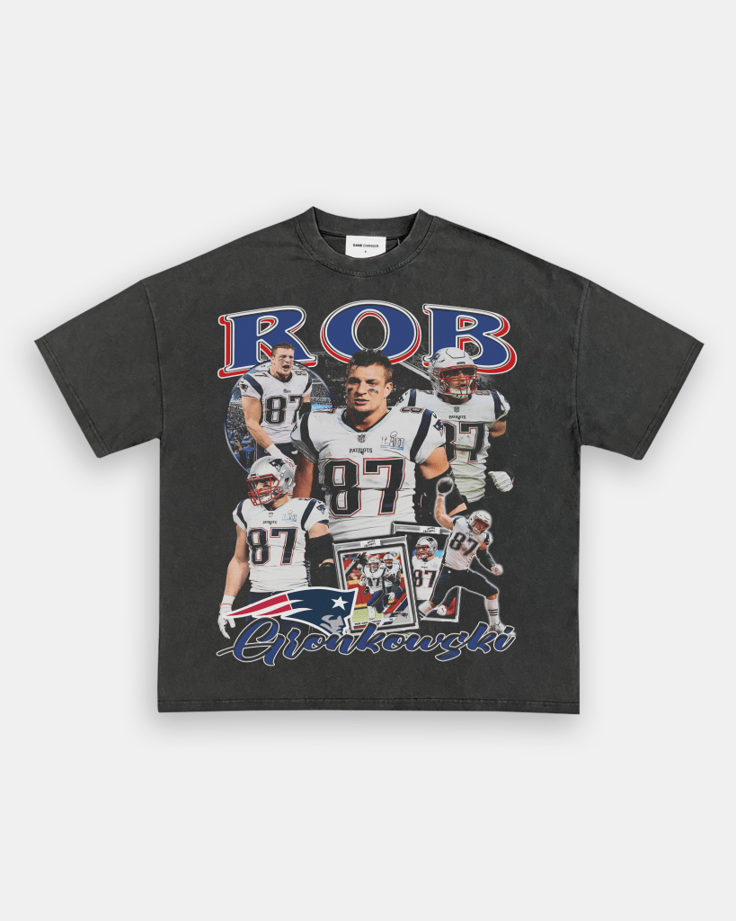 ROB GRONKOWSKI TEE - VIP - GAME CHANGERS - GAME CHANGERS GRAPHIC TEE