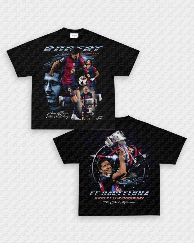 ROBERT LEWANDOWSKI V2 TEE - [DS] - VIP - GAME CHANGERS - GAME CHANGERS GRAPHIC TEE