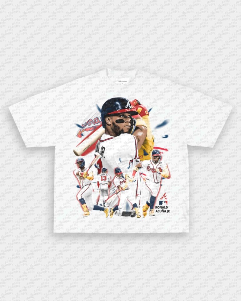 RONALD ACUNA JR V3 TEE - VIP - GAME CHANGERS - GAME CHANGERS GRAPHIC TEE