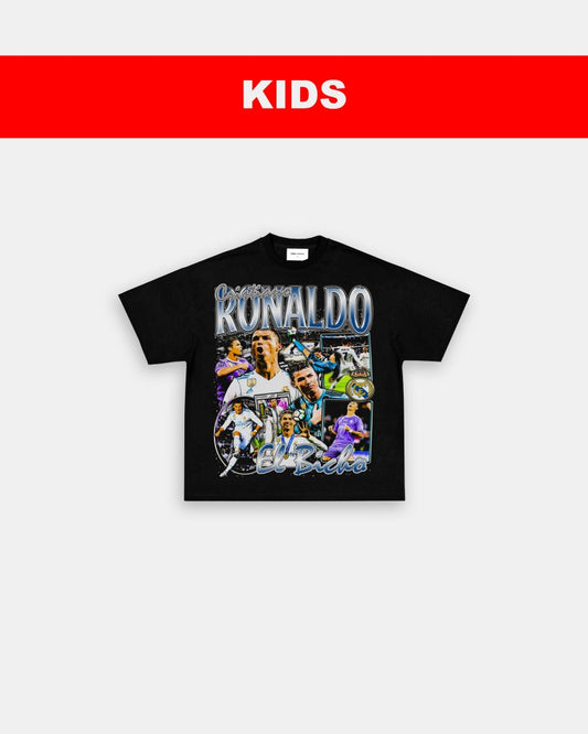 RONALDO REAL MADRID - KIDS TEE - VIP - GAME CHANGERS TEE