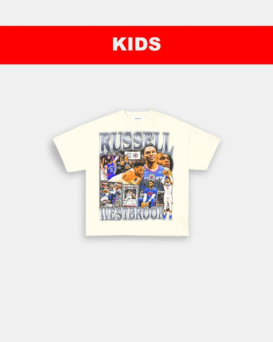 RUSSELL WESTBROOK - CLIPPERS - KIDS TEE - VIP - GAME CHANGERS TEE