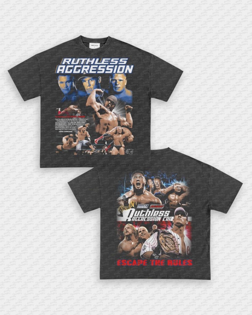 RUTHLESS AGGRESSION TEE - [DS] - VIP - GAME CHANGERS - GAME CHANGERS GRAPHIC TEE