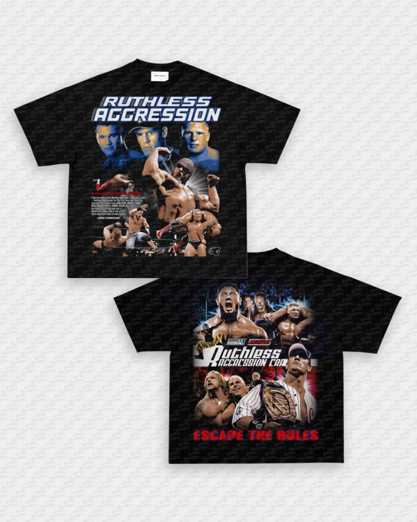 RUTHLESS AGGRESSION TEE - [DS] - VIP - GAME CHANGERS - GAME CHANGERS GRAPHIC TEE