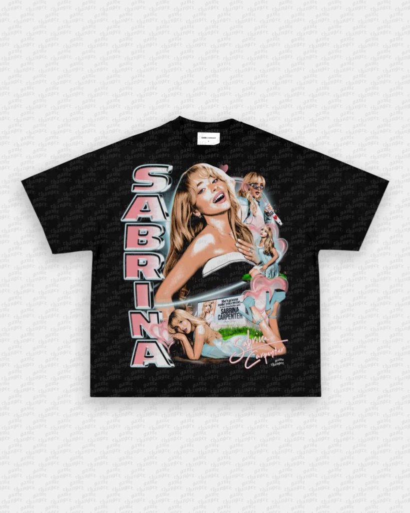 SABRINA CARPENTER V4 TEE - VIP - GAME CHANGERS - GAME CHANGERS GRAPHIC TEE