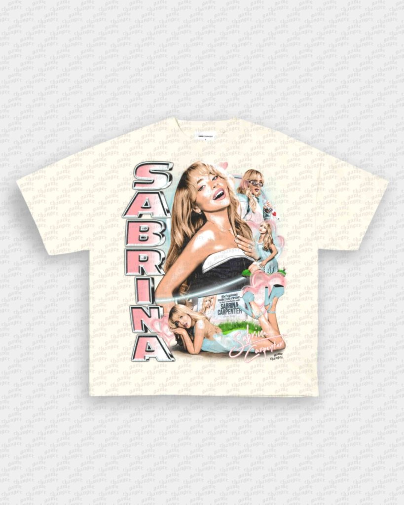 SABRINA CARPENTER V4 TEE - VIP - GAME CHANGERS - GAME CHANGERS GRAPHIC TEE