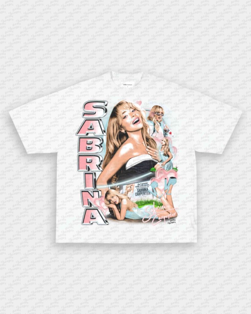 SABRINA CARPENTER V4 TEE - VIP - GAME CHANGERS - GAME CHANGERS GRAPHIC TEE