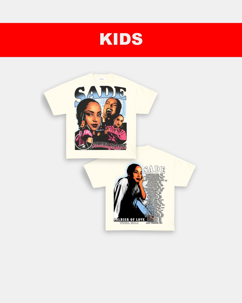 SADE - KIDS TEE - [DS] - VIP - GAME CHANGERS TEE