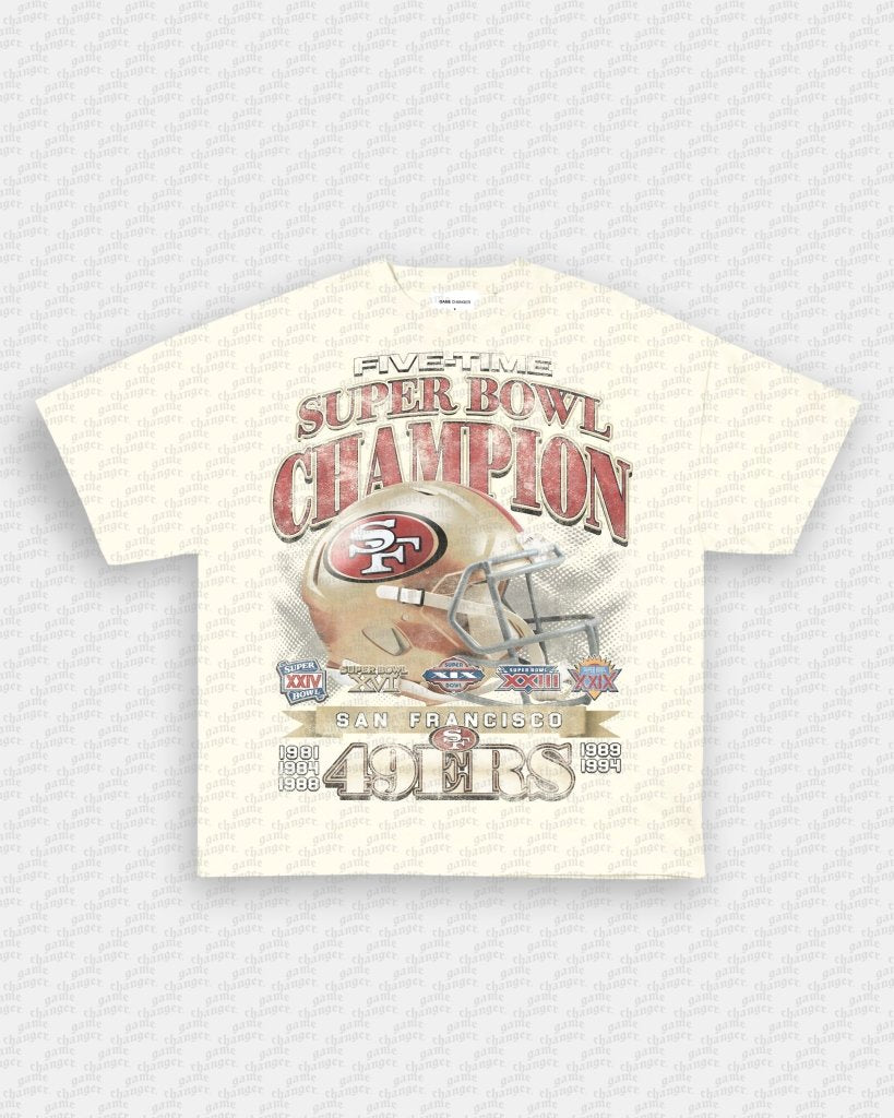 SAN FRANCISCO 49ERS TEE - VIP - GAME CHANGERS GRAPHIC TEE