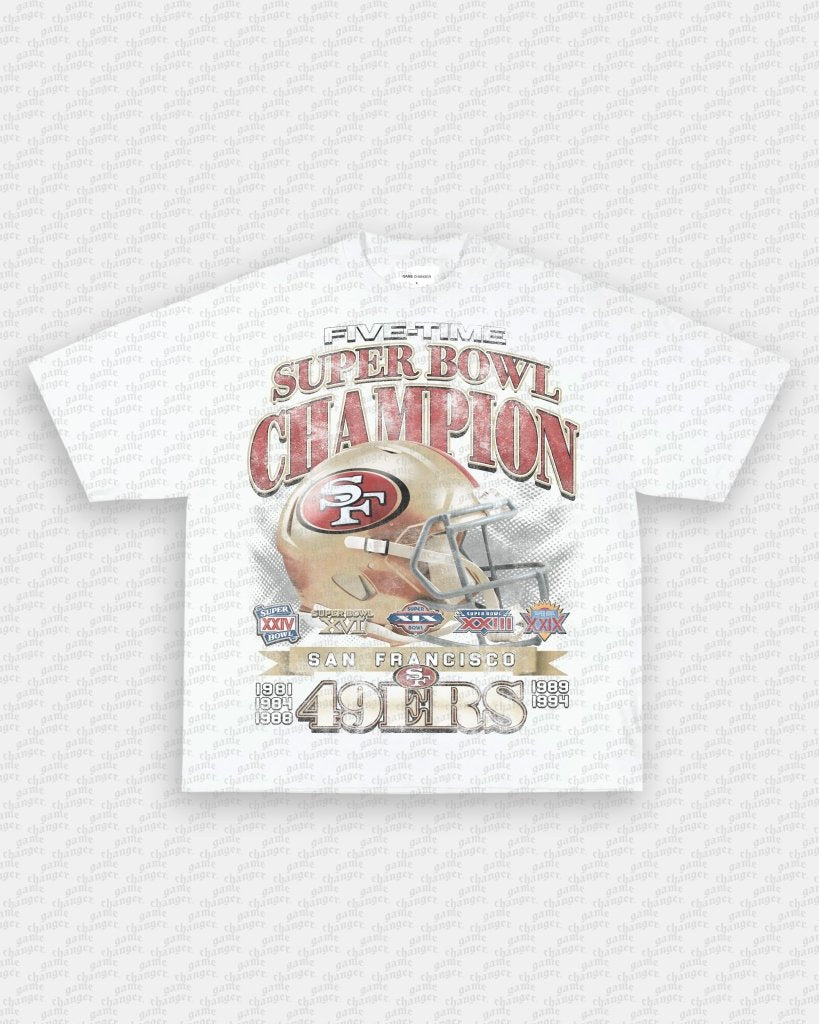 SAN FRANCISCO 49ERS TEE - VIP - GAME CHANGERS GRAPHIC TEE