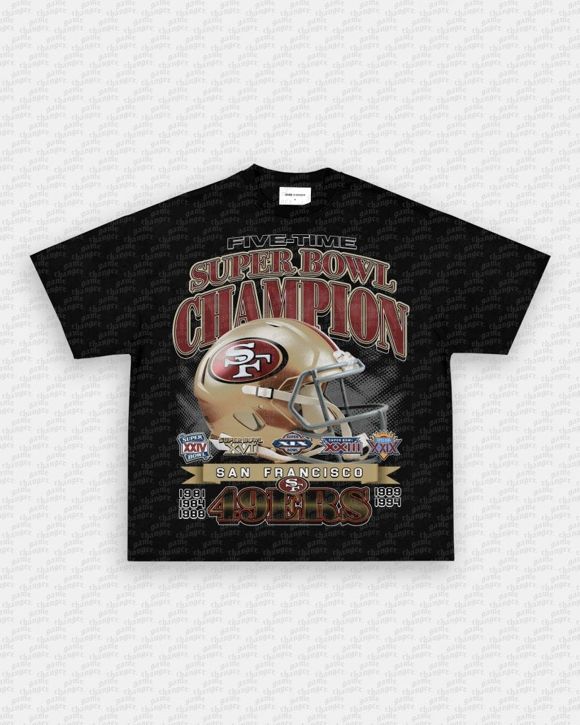 SAN FRANCISCO 49ERS TEE - VIP - GAME CHANGERS GRAPHIC TEE