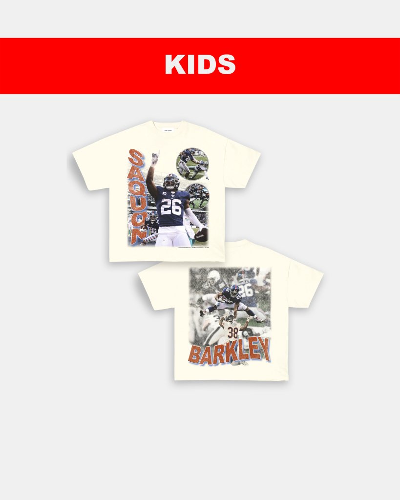 SAQUON - KIDS TEE [DS] - VIP - GAME CHANGERS TEE