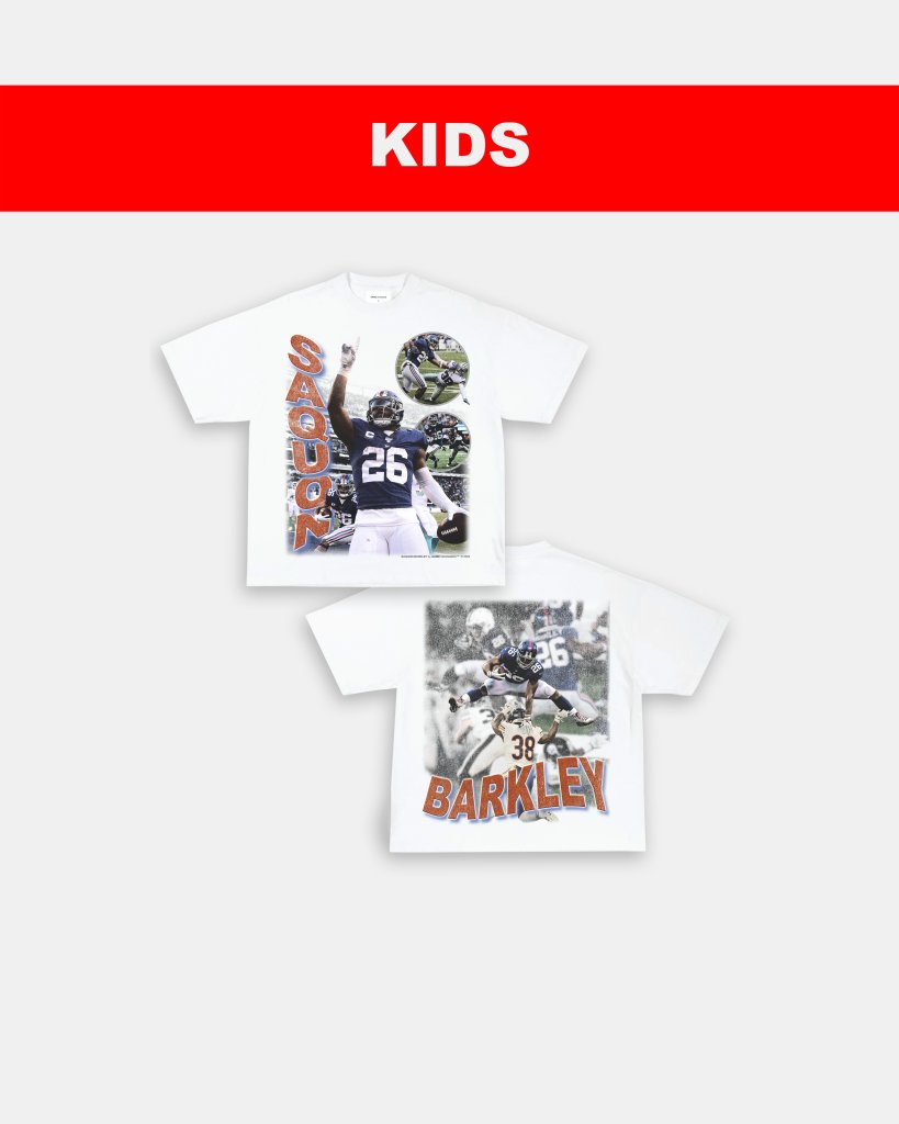 SAQUON - KIDS TEE [DS] - VIP - GAME CHANGERS TEE