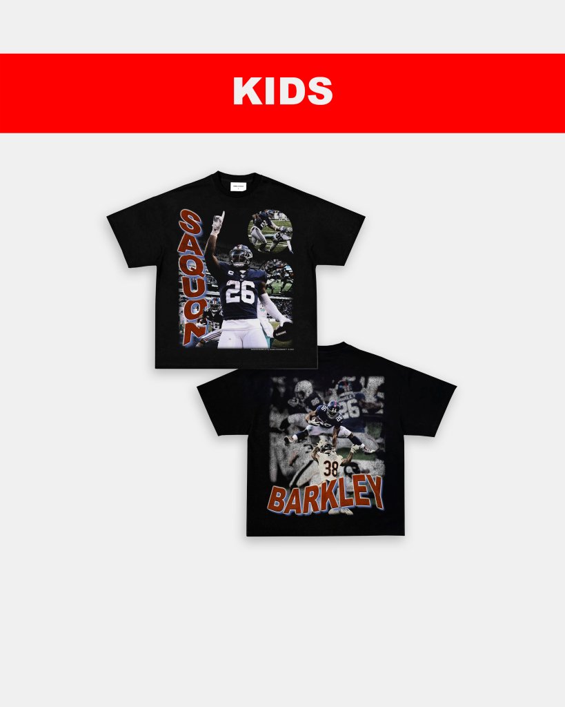 SAQUON - KIDS TEE [DS] - VIP - GAME CHANGERS TEE