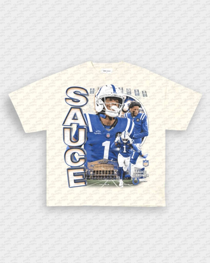 SAUCE GARDNER - COLTS TEE - VIP - GAME CHANGERS - GAME CHANGERS GRAPHIC TEE
