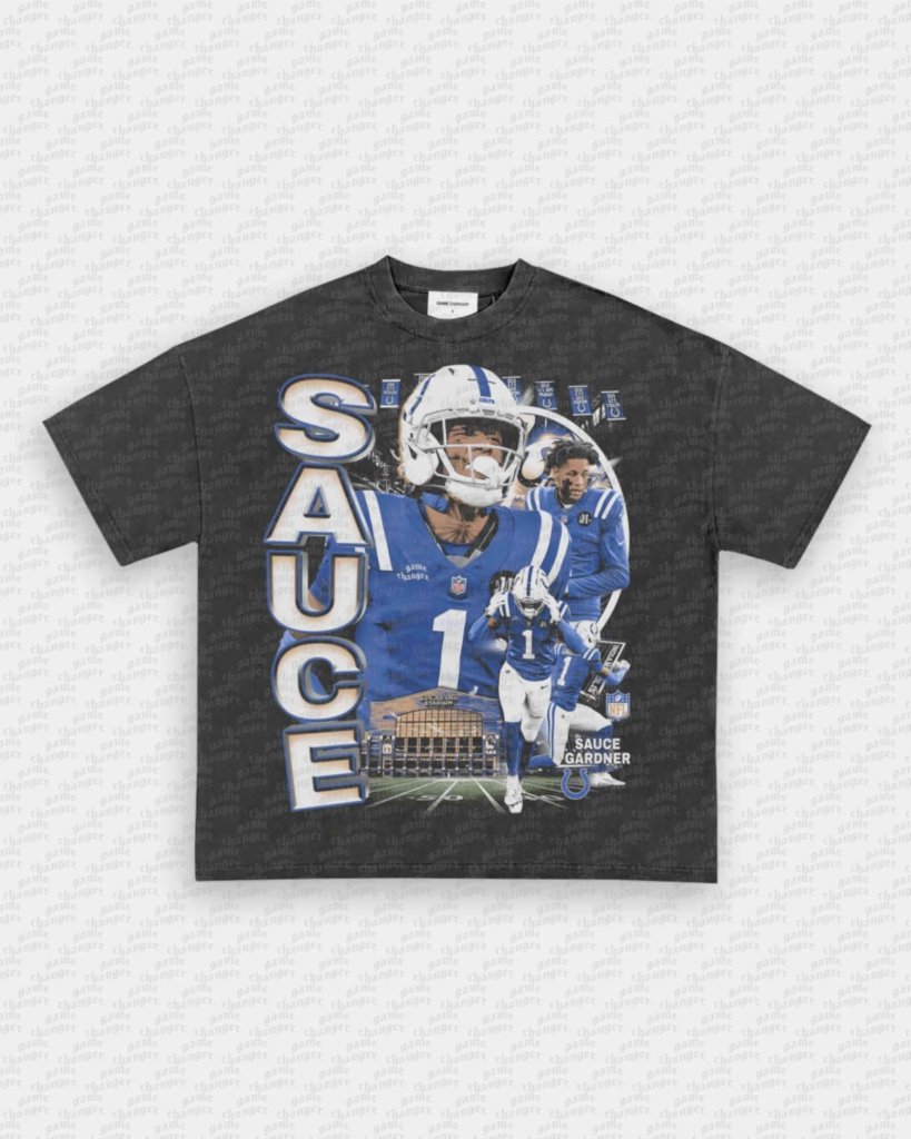 SAUCE GARDNER - COLTS TEE - VIP - GAME CHANGERS - GAME CHANGERS GRAPHIC TEE