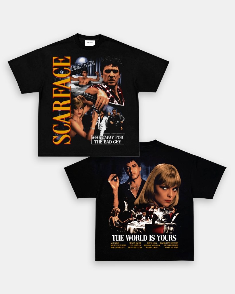 SCARFACE V3 TEE - [DS] - VIP - GAME CHANGERS TEE