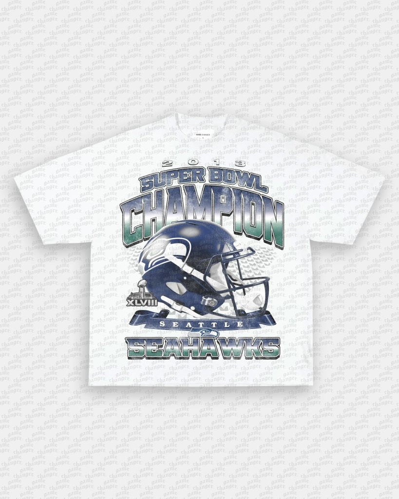 SEATTLE SEAHAWKS TEE - VIP - GAME CHANGERS GRAPHIC TEE