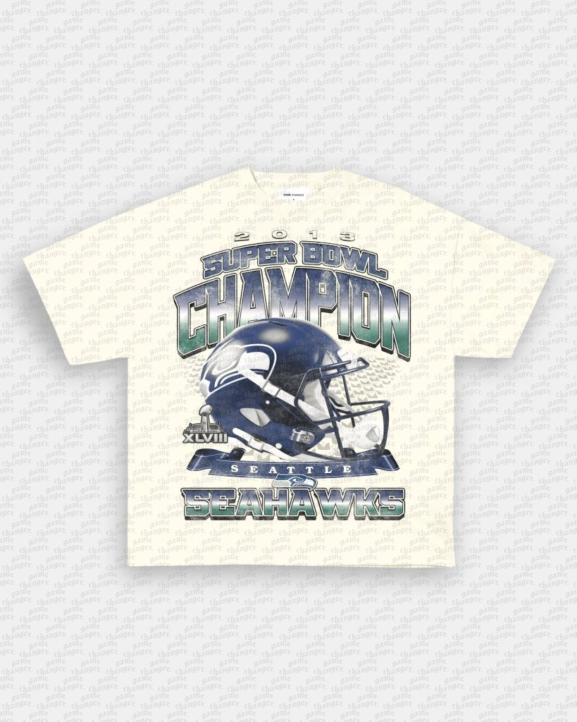 SEATTLE SEAHAWKS TEE - VIP - GAME CHANGERS GRAPHIC TEE